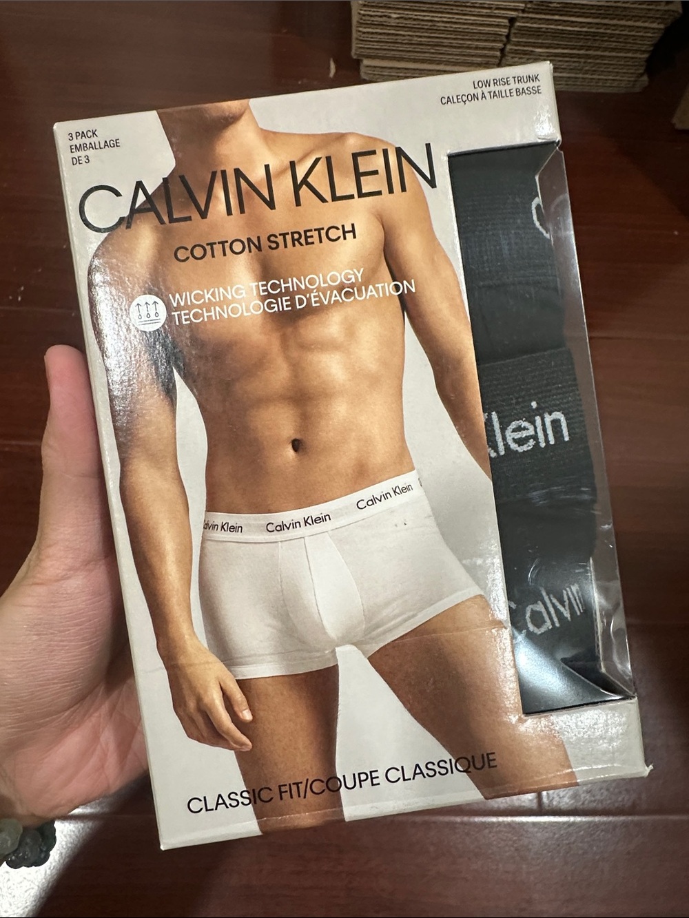 Calvin Klein Cotton Stretch Boxer Briefs - White